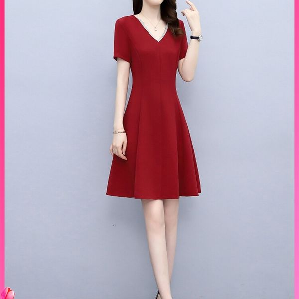 casual dresses dress women's summer 2022 style small man thin temperament gentle short sleeved chiffon red skirt zf5r, Black;gray
casual dresses dress women's summer 2022 style small man thin temperament gentle short sleeved chiffon red skirt zf5r, Black;gray