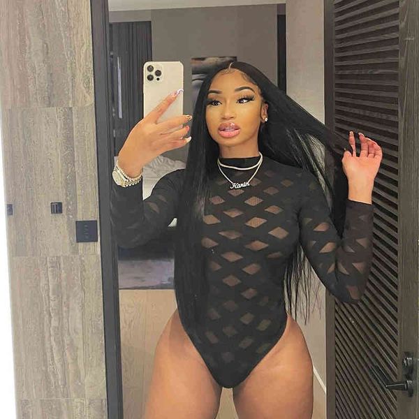 2022 women's dresses spring summer ins new mesh perspective slim jumpsuit club party mini dress, Black;white
2022 women's dresses spring summer ins new mesh perspective slim jumpsuit club party mini dress, Black;white