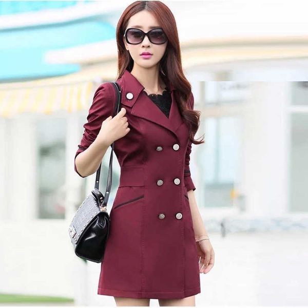 wholesale- trench coat women2022 spring autumn female casual double-breasted long coats overcoat windbreaker raincoat casaco feminino yl34, Tan;black
wholesale- trench coat women2022 spring autumn female casual double-breasted long coats overcoat windbreaker raincoat casaco feminino yl34, Tan;black