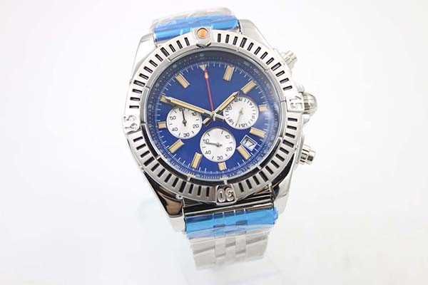 chronometre special edition quartz men's wristwatch three zone 48mm full stainless steel belt black face male moon watch relojoes, Slivery;brown
chronometre special edition quartz men's wristwatch three zone 48mm full stainless steel belt black face male moon watch relojoes, Slivery;brown