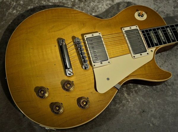 murphy lab 1958 lp reissue light aged lemon burst electric guitar
murphy lab 1958 lp reissue light aged lemon burst electric guitar