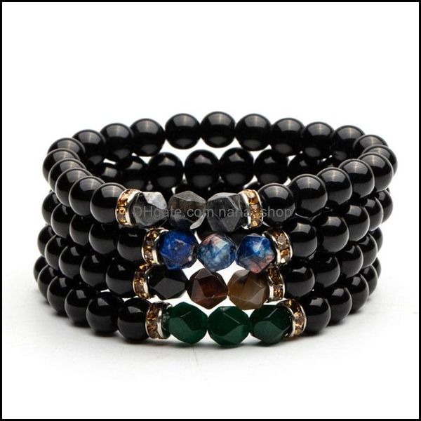 beaded strands bracelets jewelry natural stone handmade beaded charm fashion bangle for women men lover party club dag, Black
beaded strands bracelets jewelry natural stone handmade beaded charm fashion bangle for women men lover party club dag, Black
