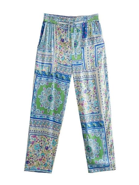 women's pants & capris women fashion printed straight with drawstring vintage high elastic waist female trousers mujerwomen's, Black;white
women's pants & capris women fashion printed straight with drawstring vintage high elastic waist female trousers mujerwomen's, Black;white