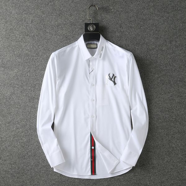 men casual shirts luxury slim silk t-shirts long sleeves formal business clothing black white 2 colors size -xxxl, White;black
men casual shirts luxury slim silk t-shirts long sleeves formal business clothing black white 2 colors size -xxxl, White;black