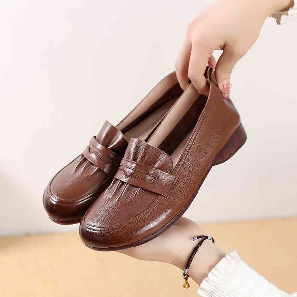 dress shoes spring british leather soft sole single shoe women's flat heel comfortable driving shoes leisure large lefu 4lsc, Black
dress shoes spring british leather soft sole single shoe women's flat heel comfortable driving shoes leisure large lefu 4lsc, Black