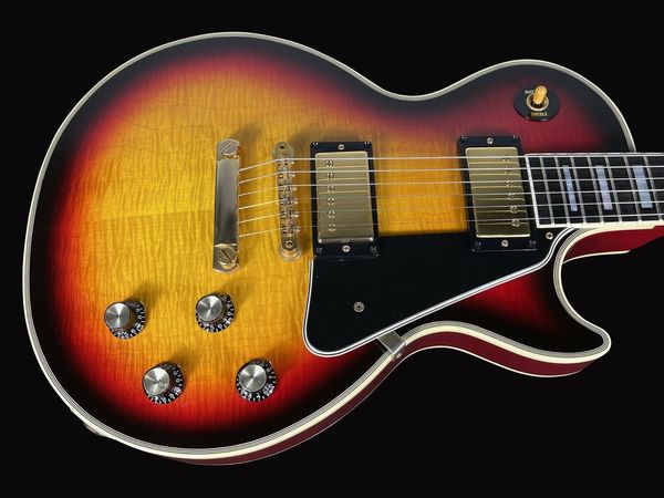 paul custom 1968 historic 68 flame w ebony board~ tri-burst electric guitar
paul custom 1968 historic 68 flame w ebony board~ tri-burst electric guitar