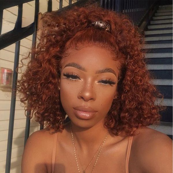 beeos ginger orange wig deep wave 13*6 lace front human hair wigs 150% preplucked remy colored hd transparent lace wigs, Black
beeos ginger orange wig deep wave 13*6 lace front human hair wigs 150% preplucked remy colored hd transparent lace wigs, Black