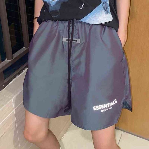 trendy essentials shorts feel double line loose high street colorful drawstring 5-point, White;black
trendy essentials shorts feel double line loose high street colorful drawstring 5-point, White;black