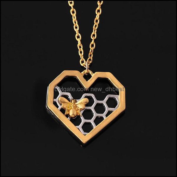 pendant necklaces heart necklace honeycomb bee animal party jewelry prom gift choker newdhdrop delivery 2021 pendants newdhdhlto, Silver
pendant necklaces heart necklace honeycomb bee animal party jewelry prom gift choker newdhdrop delivery 2021 pendants newdhdhlto, Silver