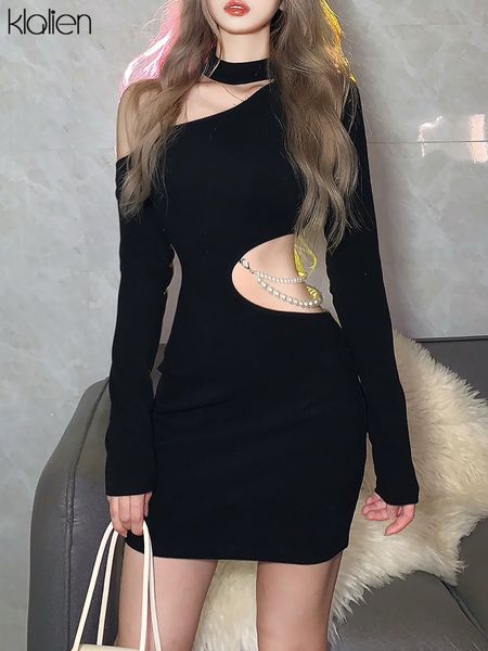 autumn fashion casual hollow out off shoulder solid knit mini bodycon dress women streetwear wild pearl pendant, Black;gray
autumn fashion casual hollow out off shoulder solid knit mini bodycon dress women streetwear wild pearl pendant, Black;gray