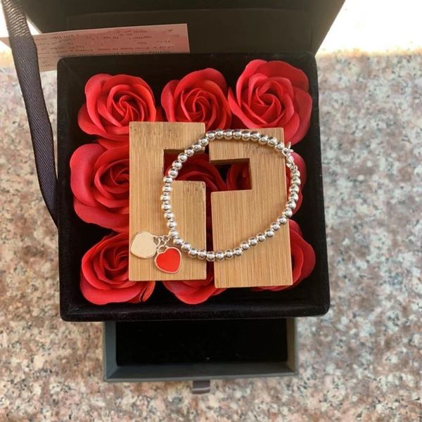 new 925 silver tif luxury love beaded tag strands bracelet women fine jewelry trendy beads chain round ball bracelets for girlfriend peach b, Black
new 925 silver tif luxury love beaded tag strands bracelet women fine jewelry trendy beads chain round ball bracelets for girlfriend peach b, Black
