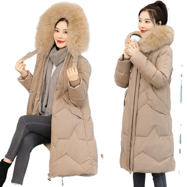 women's down & parkas parka clothes loose cotton padded medium long thin jacket plus large size p1tr#, Black
women's down & parkas parka clothes loose cotton padded medium long thin jacket plus large size p1tr#, Black