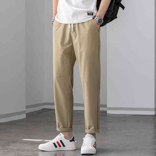 men's pants summer casual pants men's korean version trend straight tube loose slim fashion brand versatile tight waist simple 339, Black
men's pants summer casual pants men's korean version trend straight tube loose slim fashion brand versatile tight waist simple 339, Black