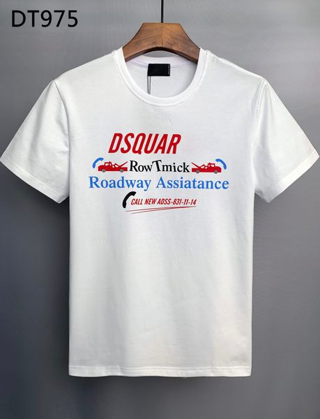 summer dsq t-shirts paris fashion polo designer men t-shirts cotton short sleeve graphic print shirts plus size clothing y35, Black;brown
summer dsq t-shirts paris fashion polo designer men t-shirts cotton short sleeve graphic print shirts plus size clothing y35, Black;brown