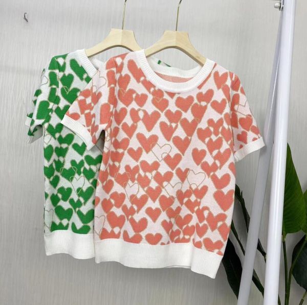 europe love design knit t-shirt women 2022 summer short sleeve o collar loose t shirts female fashion w193, White
europe love design knit t-shirt women 2022 summer short sleeve o collar loose t shirts female fashion w193, White