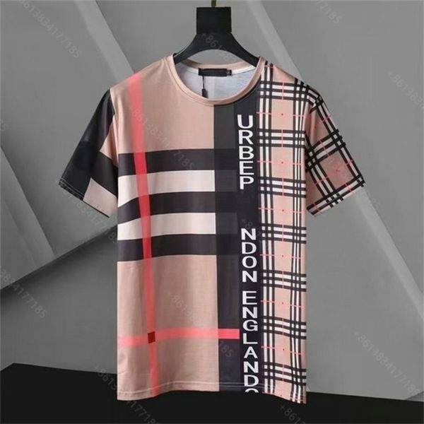 summer t shirt for men cotton designer clothes short sleeve hoodies shirt stripes burb / erry brand boys tee round neck pullover wholesale c, Black;brown
summer t shirt for men cotton designer clothes short sleeve hoodies shirt stripes burb / erry brand boys tee round neck pullover wholesale c, Black;brown