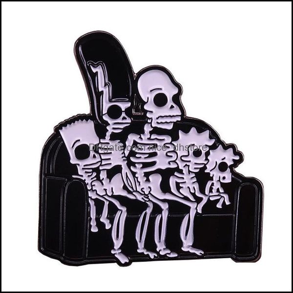 pinsbrooches jewelry halloween funny skl creativity enamel pins women badge backpack collar lapel pin hat drop deliv dhkpg, Gray
pinsbrooches jewelry halloween funny skl creativity enamel pins women badge backpack collar lapel pin hat drop deliv dhkpg, Gray
