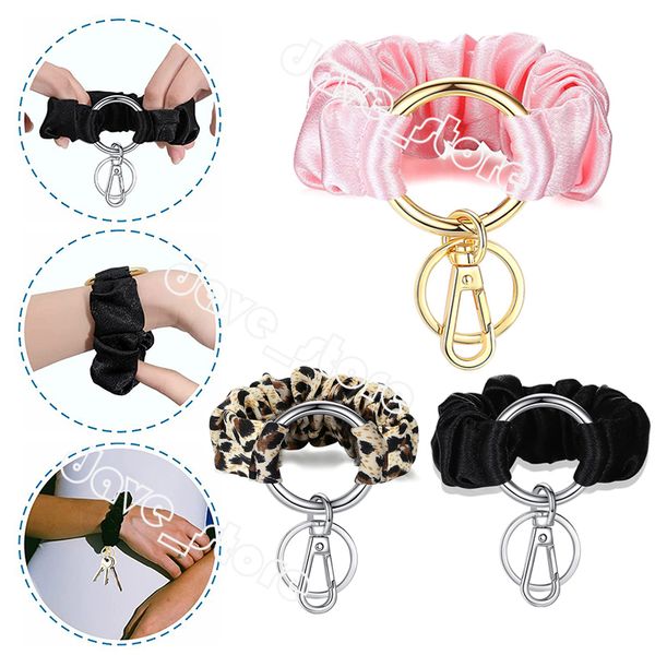 leopard wrist keychain pendant multifunctional keychains hair ring elastic headband bracelet key chain keyring, Silver
leopard wrist keychain pendant multifunctional keychains hair ring elastic headband bracelet key chain keyring, Silver