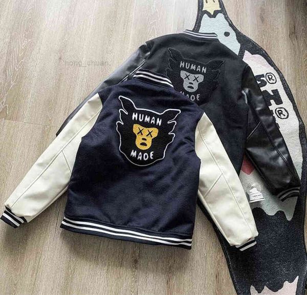 baseball varsity jacket designer men clothing women coats japanese parkas, Black;brown
baseball varsity jacket designer men clothing women coats japanese parkas, Black;brown