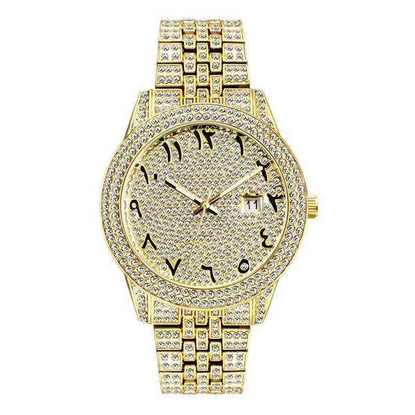 new iced out diamond men watch luxury zircons stainls steel jewelry arabic number wristwatch custom quartz watch, Slivery;brown
new iced out diamond men watch luxury zircons stainls steel jewelry arabic number wristwatch custom quartz watch, Slivery;brown