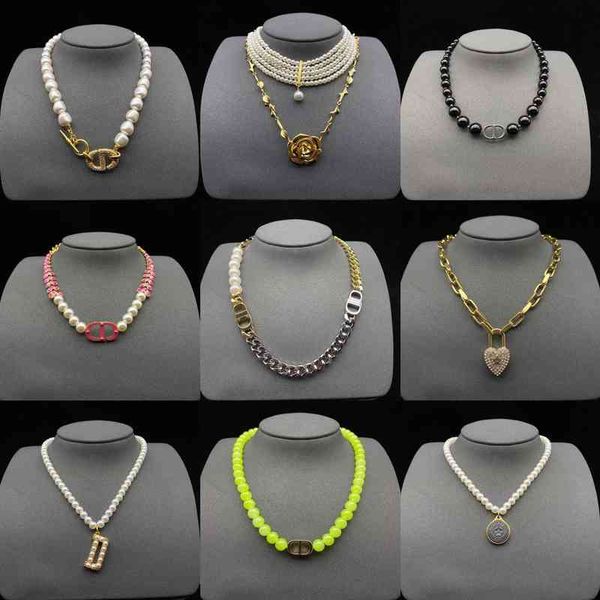new letter pearl necklace female diamond inlaid clavicle chain brass material used high texture, Silver
new letter pearl necklace female diamond inlaid clavicle chain brass material used high texture, Silver
