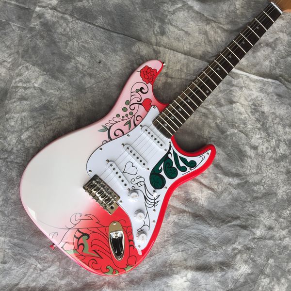electric guitar body basswood rosewood fingerboard white binding 3 pickups chrome hardware
electric guitar body basswood rosewood fingerboard white binding 3 pickups chrome hardware