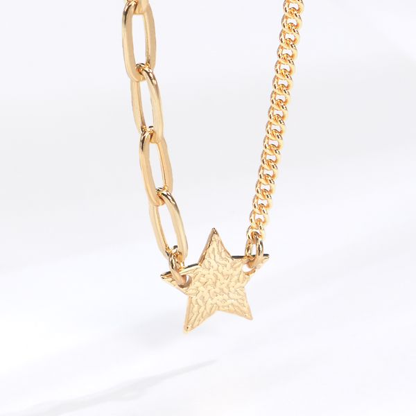 2023 new fashion trend matching gold necklace instagram recommend product creative hip hop style star pendant necklaces., Silver
2023 new fashion trend matching gold necklace instagram recommend product creative hip hop style star pendant necklaces., Silver