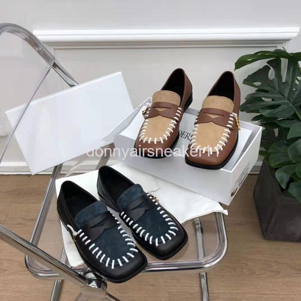dress shoes european goods british small leather shoes women spring and autumn flat bottom square head lefu korean version versatile, Black 
dress shoes european goods british small leather shoes women spring and autumn flat bottom square head lefu korean version versatile, Black