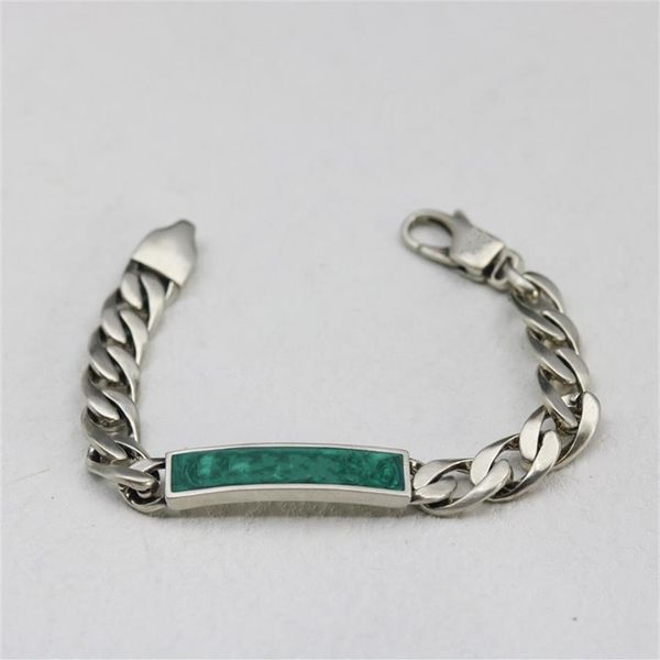 designer enamel letter bracelets retro green charm womens mens bracelet link chain fashion jewelry 55gq263c, Golden;silver
designer enamel letter bracelets retro green charm womens mens bracelet link chain fashion jewelry 55gq263c, Golden;silver