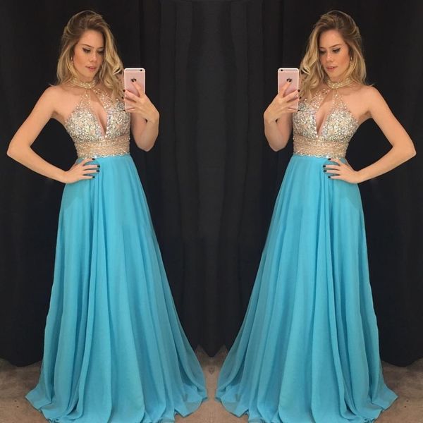 robe de soiree shine beaded crystal prom dresses long a line chiffon prom formal gowns, Black
robe de soiree shine beaded crystal prom dresses long a line chiffon prom formal gowns, Black