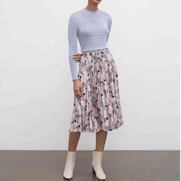 skirts c m spring and summer geometrprint elastwaist versatile a-line pleated medium length skirt, Black
skirts c m spring and summer geometrprint elastwaist versatile a-line pleated medium length skirt, Black