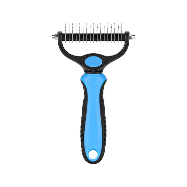 large blue to remove floating hair massage pet dog knot comb cleaning comb 1pc, Silver
large blue to remove floating hair massage pet dog knot comb cleaning comb 1pc, Silver