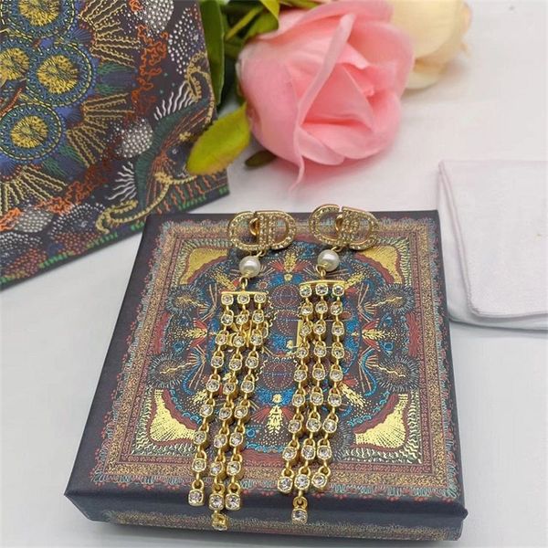 design jewel ornament charm earring rhinestone tassel long earrings 2022 minority design 925 silver needle earrings female, Golden
design jewel ornament charm earring rhinestone tassel long earrings 2022 minority design 925 silver needle earrings female, Golden