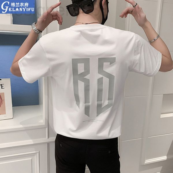 men's t-shirts designer summer clothes men's short sleeved t-shirt ins fashion brand design sense wear trend versatile half sleeve, White;black
men's t-shirts designer summer clothes men's short sleeved t-shirt ins fashion brand design sense wear trend versatile half sleeve, White;black