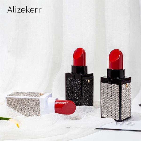 women shiny crystal lipstick evening clutch bag luxury chic panelled wedding purses and handbags with mirror designer 220809
women shiny crystal lipstick evening clutch bag luxury chic panelled wedding purses and handbags with mirror designer 220809