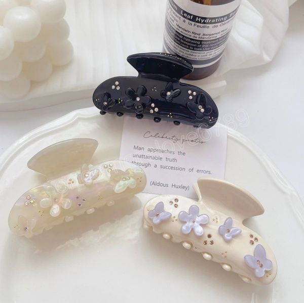 diamond flower butterfly clamps korean rhinestones acetate hair claw women girls bath ponytail hair clip headwear 8cm, Slivery;golden
diamond flower butterfly clamps korean rhinestones acetate hair claw women girls bath ponytail hair clip headwear 8cm, Slivery;golden