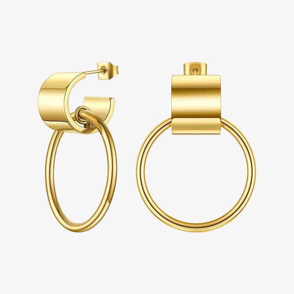 charm enfashion curved c shape circle drop earrings for women gold color stainless steel earings fashion jewelry brincos e201179 220316, Golden
charm enfashion curved c shape circle drop earrings for women gold color stainless steel earings fashion jewelry brincos e201179 220316, Golden