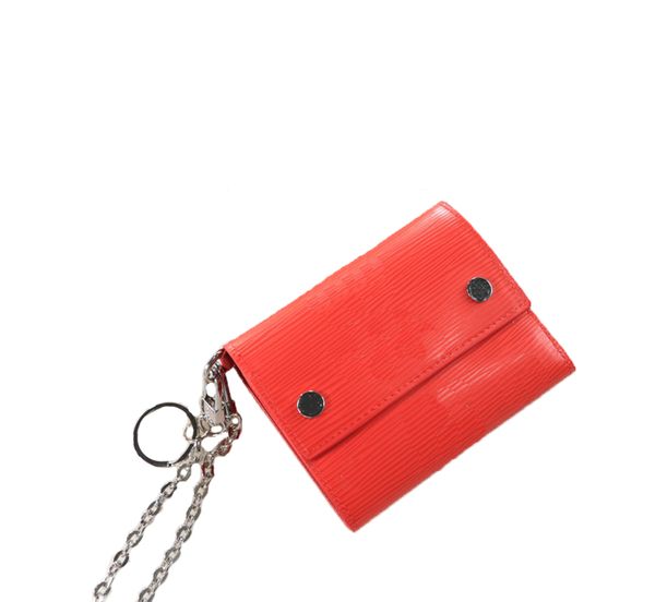 quality water ripple chain keychain wallet short hasp wallets small simple square coin purse credit card holder zipper pouch, Red;black
quality water ripple chain keychain wallet short hasp wallets small simple square coin purse credit card holder zipper pouch, Red;black
