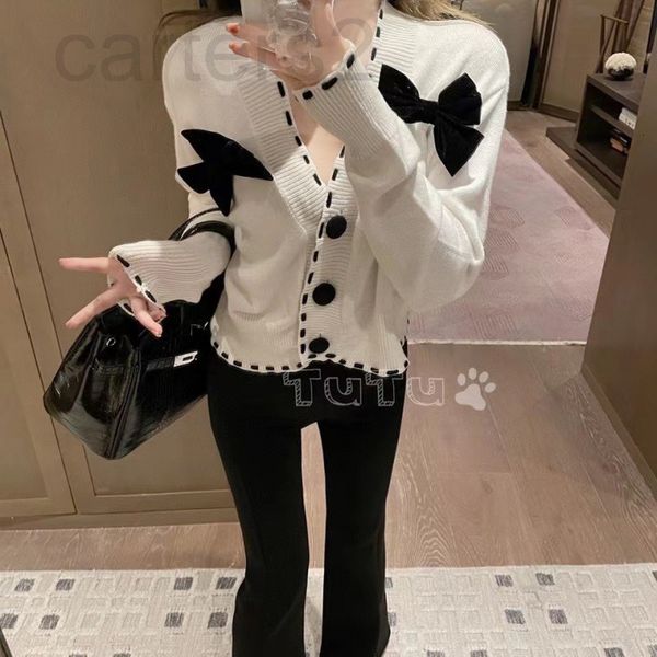 women's knits & tees designer chaopai 22 early spring new bow knit cardigan coat small fragrance, foreign style, gentle casual and vers, White
women's knits & tees designer chaopai 22 early spring new bow knit cardigan coat small fragrance, foreign style, gentle casual and vers, White
