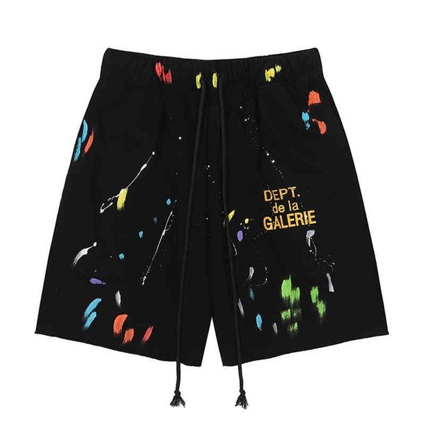 gallerydept designer shorts american fashion brand hand-painted inkjet cotton terry shorts men's leisure high street large size sports, White;black
gallerydept designer shorts american fashion brand hand-painted inkjet cotton terry shorts men's leisure high street large size sports, White;black