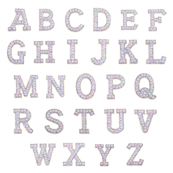 sewing notions 26 english letters pearl rhinestone patches for clothes a-z alphabet colorful pearls applique sew on patches diy name, Black
sewing notions 26 english letters pearl rhinestone patches for clothes a-z alphabet colorful pearls applique sew on patches diy name, Black