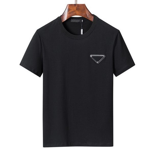 mens t-shirt design triangle label letters crew neck casual tees summer breathable womens t-shirts solid color wholesale short sleeve shirts, White;black
mens t-shirt design triangle label letters crew neck casual tees summer breathable womens t-shirts solid color wholesale short sleeve shirts, White;black