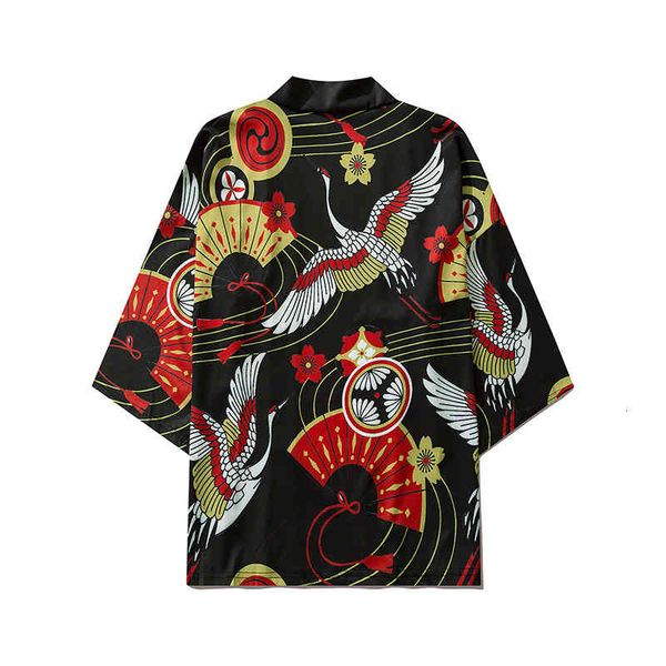 men's casual shirts summer chinese style crane 3d printed 7-sleeve daopao shirt men's and women's sunscreen thin coat phuz, White;black
men's casual shirts summer chinese style crane 3d printed 7-sleeve daopao shirt men's and women's sunscreen thin coat phuz, White;black