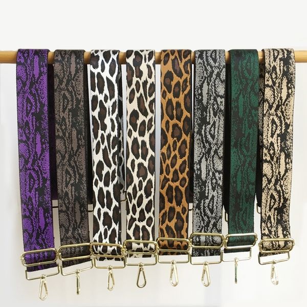 leopard women handbag shoulder messenger crossbody wide serpentine strap adjustable belt for bag 210302, Black
leopard women handbag shoulder messenger crossbody wide serpentine strap adjustable belt for bag 210302, Black