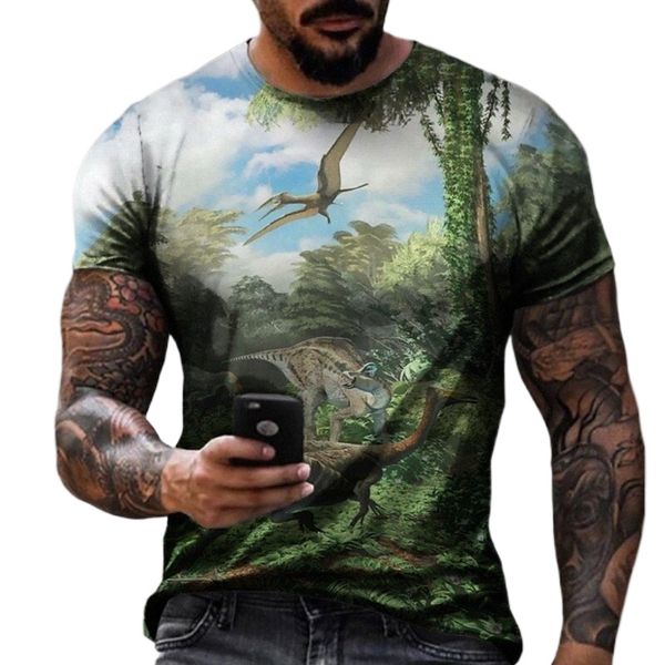 men's tee t shirt shirt 3d print graphic dinosaur plus size crew neck casual daily short sleeve regular fit basic designer slim fit bi, White;black
men's tee t shirt shirt 3d print graphic dinosaur plus size crew neck casual daily short sleeve regular fit basic designer slim fit bi, White;black
