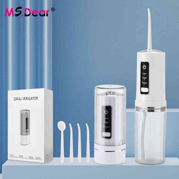 electric oral irrigator, 3 modes of water, dental jet waterproof tank, 230ml, detergent 220511
electric oral irrigator, 3 modes of water, dental jet waterproof tank, 230ml, detergent 220511