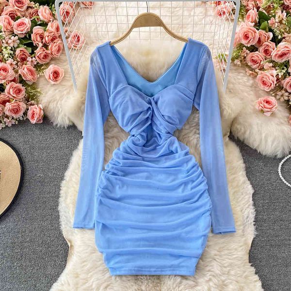 casual dresses autumn design wrinkle kink waist slim square neck wrap hip elastic mesh dress 5yv3, Black;gray
casual dresses autumn design wrinkle kink waist slim square neck wrap hip elastic mesh dress 5yv3, Black;gray