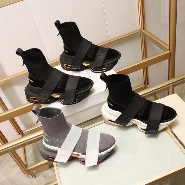 new lace-up socks shoes black knit suede b-bold high-sneakers for men and women catwalk french designer pierre autumn winter thick bottom fa
new lace-up socks shoes black knit suede b-bold high-sneakers for men and women catwalk french designer pierre autumn winter thick bottom fa