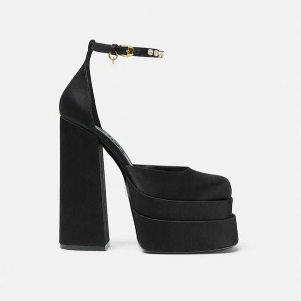women black real silk sandals 15.5cm super high heels luxury fashion lady dress shoe party shoes leather soft sole aevitas pumps with rhines
women black real silk sandals 15.5cm super high heels luxury fashion lady dress shoe party shoes leather soft sole aevitas pumps with rhines