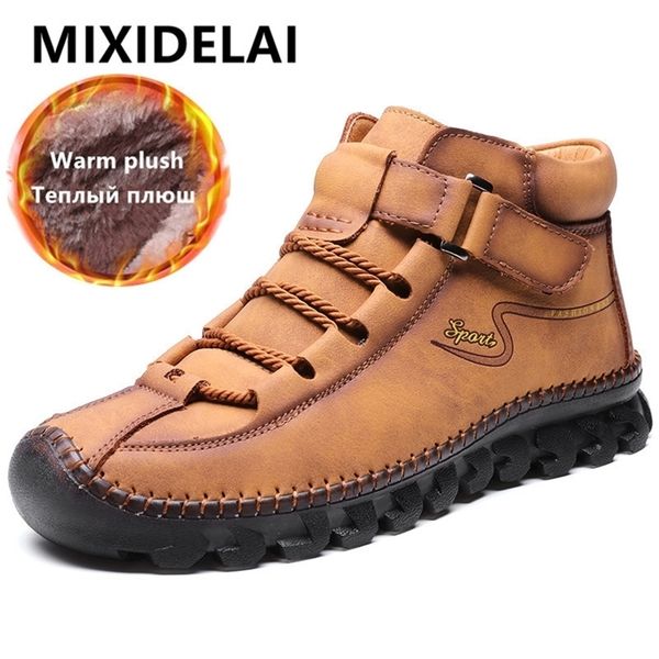 new winter mens comfortable men ankle thick plush warm snow leather autumn outdoor man motorcycle boots 201204, Black
new winter mens comfortable men ankle thick plush warm snow leather autumn outdoor man motorcycle boots 201204, Black